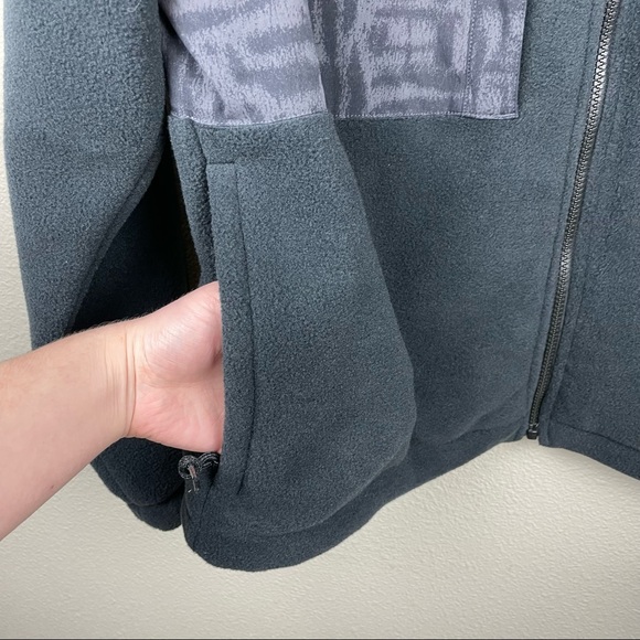 NIKE ACG Men's Small Microfleece Jacket Black Full Zip Turtleneck Athleisure Str - Picture 6 of 16